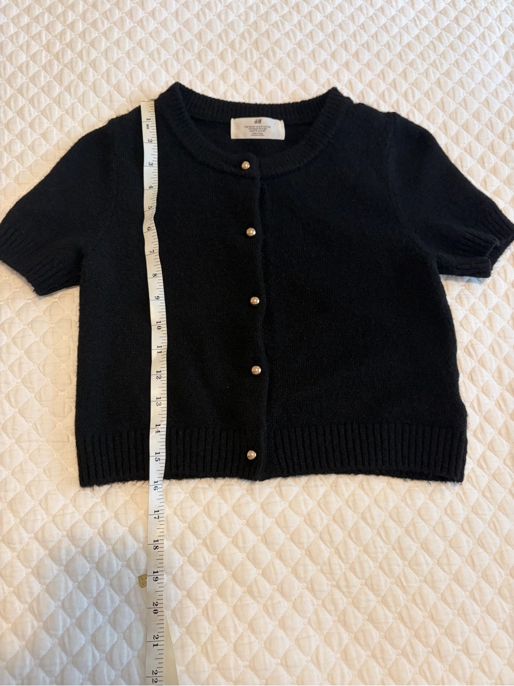 H&M short sleeve cardigan for girls size US 8/10